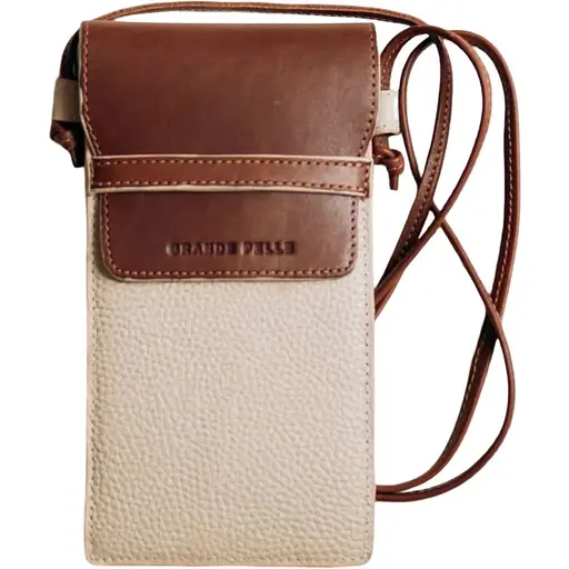 Мини сумка чехол для телефона Grande Pelle 18.5х10.5х3.5 см sum0028482 - фото 1