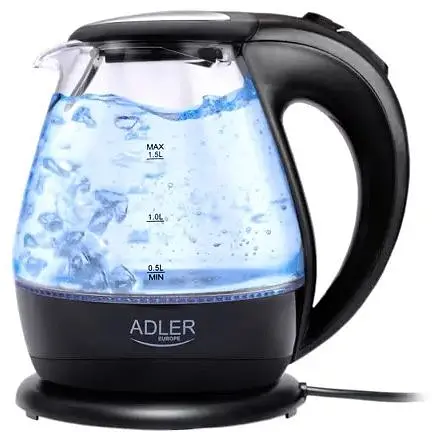 Чайник Adler AD 1224 glass 1.5 л - фото 1