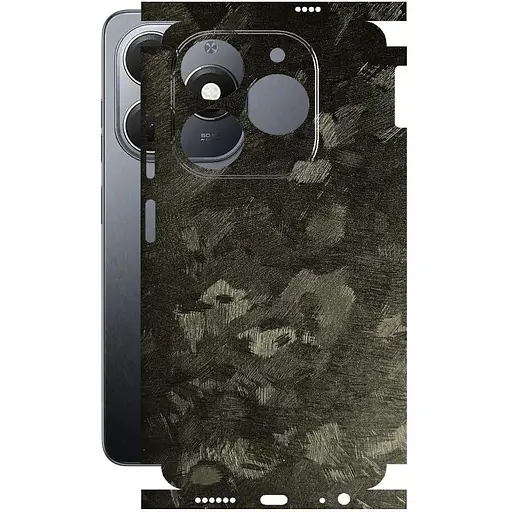 Захисна плівка StatusSKIN для Tecno Spark 20 Корпус Вініл Кований метал - фото 1