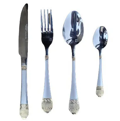 Набор столовых приборов Hoffburg HB-24000GS Charm на 6 персон 24 предмета - фото 4