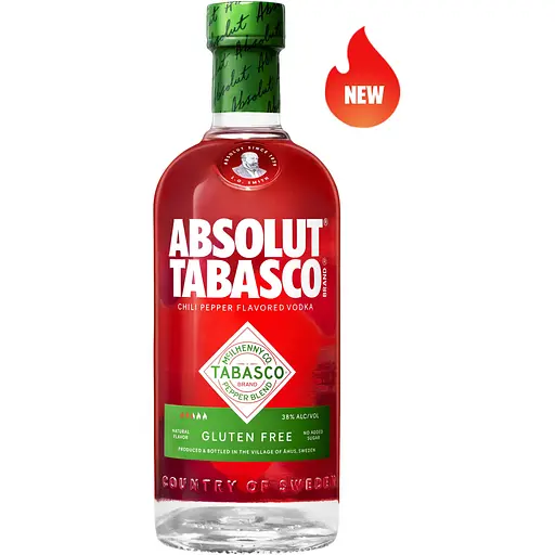 Водка Absolut Tabasco ароматизированная 38% 0.7 л - фото 1