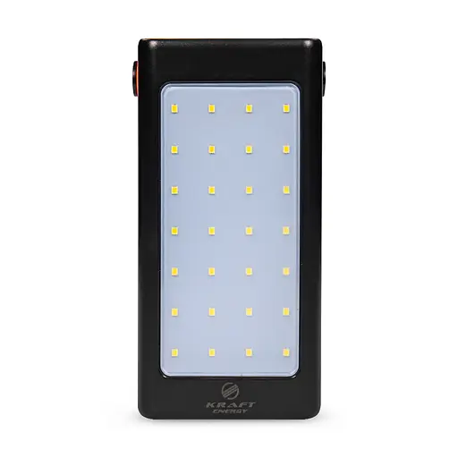 Повербанк 70000mAh Power Bank Kraft KPB-2470FCL Black 22.5W QC3.0 LED-ліхтар (43-00087)