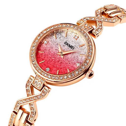 Наручний годинник жіночий 2001RD Red Skmei acs0030413 - фото 2