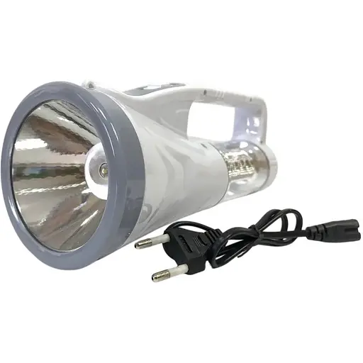 Мощный светодиодный аккумуляторный фонарь YAJIA YJ-2825 прожектор переносной фонарь для охраны - фото 1