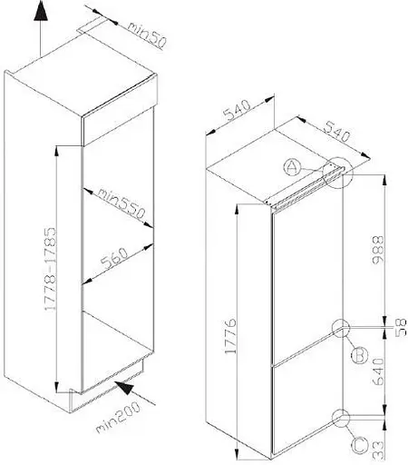 Холодильник Hansa BK316.3AA - фото 2