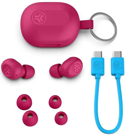 Наушники Jlab TWS JBuds Mini TWS Pink (IEUEBJBMINIRPNK124) - фото 5
