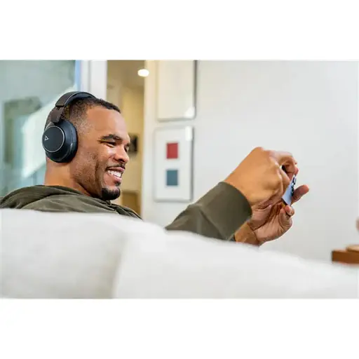 Гарнитура Poly компьютерная стерео On-ear Voyager Surround 85-M с подставкой для зарядки черная - фото 5