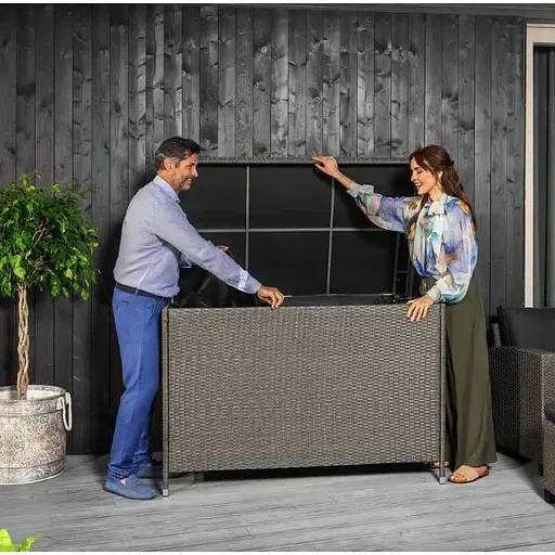 Скриня садова для зберігання Di Volio Varise 740 L сірий - фото 3