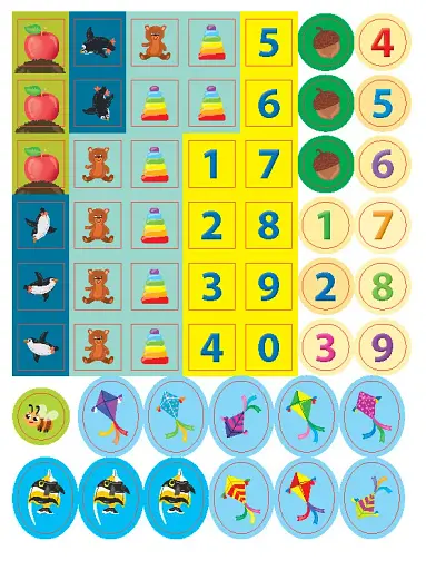 Мої перші навчальні наліпки. Учимо цифри - фото 2