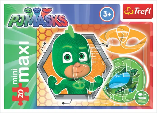 Набір Пазли - (Міні-Максі) - "Гекко" / Герої у масках - фото 1