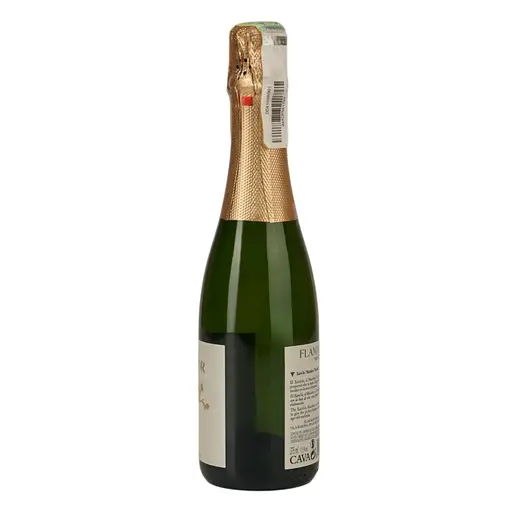 Вино игристое Flama d'Or Cava Brut белое 11.5% 0.375 л - фото 3