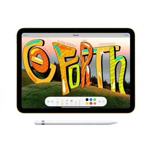 Планшет Apple iPad 10.9 2022 Wi-Fi 64GB жовтий (MPQ23) MPQ23 - фото 4