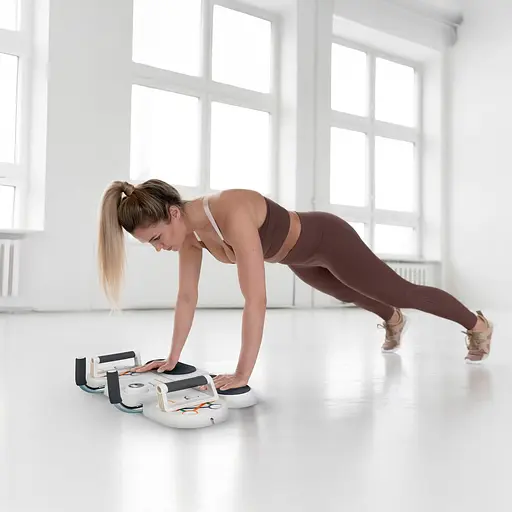 Доска для отжиманий Gymtek Multi Push Up Board белый - фото 8