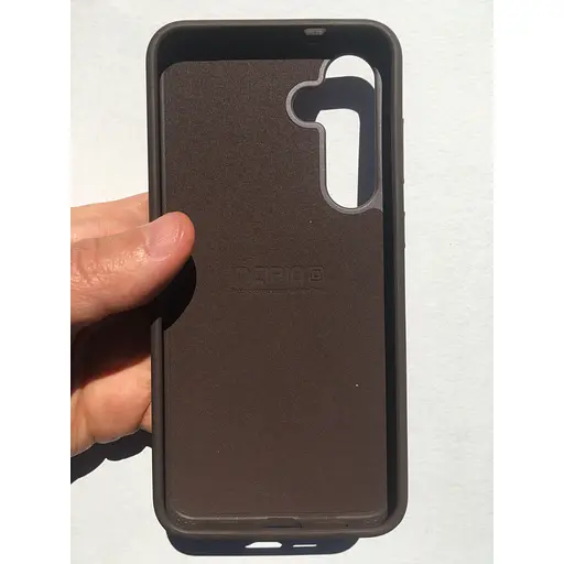 Чохол протиударний шкіряний Incipio Protective Leather Case для Samsung Galaxy S24 Plus Brown  - фото 3