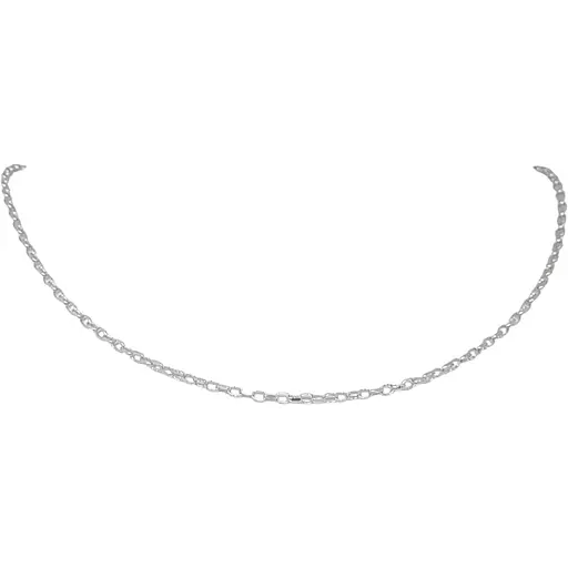 Серебряная цепочка Аметист Якорное 39025РОВ 45