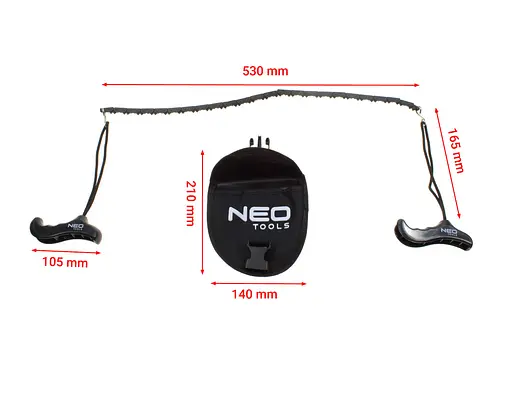 Ручная цепная пила Neo Tools 53 см, 150 г - фото 5