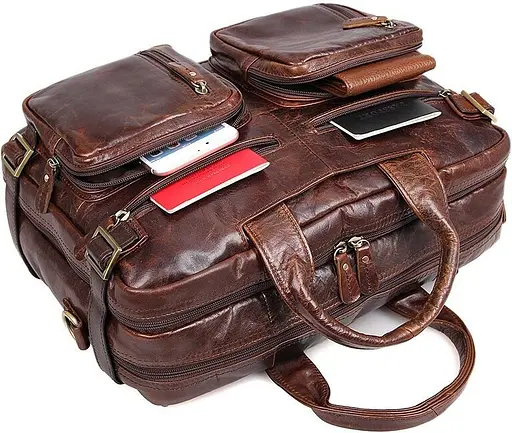 Сумка чоловіча Vintage 39,5х29х12 см sum0028931 - фото 7