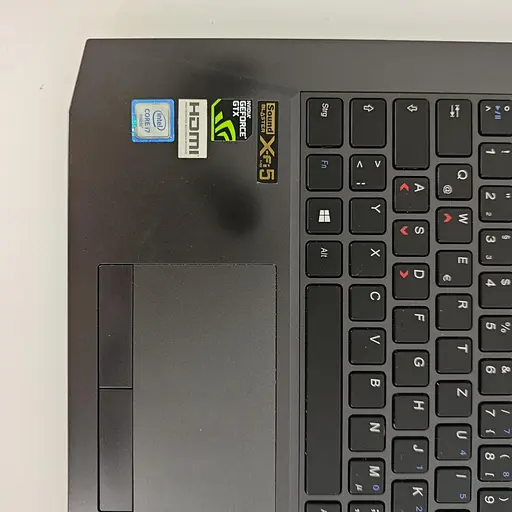 Топкейс з клавіатурою та тачпадом для ноутбука XMG Schenker Laptop P406-FMH (6-39-P64F2) Б/в - фото 4