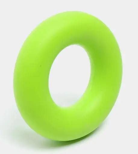 Еспандер кістьовий PowerPlay силіконовий PP-4324 Hand Grip Ring Medium 20 кг Зелений (PP_4324_20kg) - фото 4