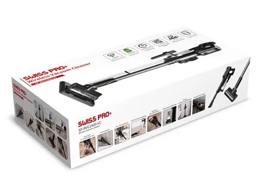 Пылесос вертикальный беспроводной Swiss Pro+ SP-RVC2400 - фото 4