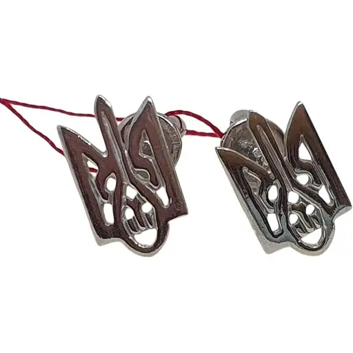 Серебряные серьги-пуссеты Мистер Твистер. 2075Р ТРИЗУБ