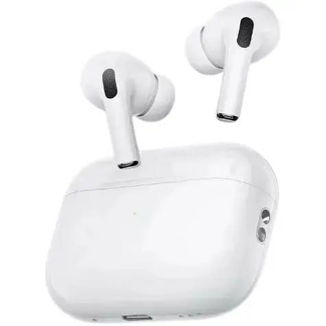 Наушники беспроводные в кейсе Hoco EW90 True wireless ANC noise reduction BT headset белые - фото 1