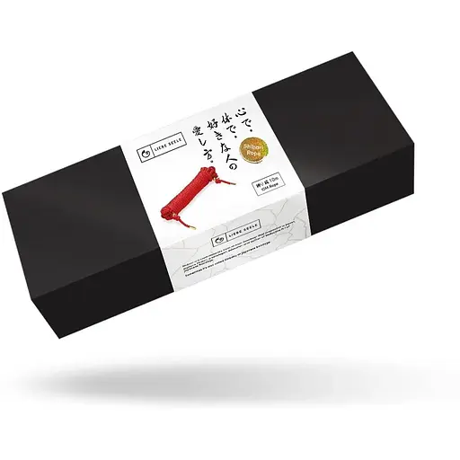 Мотузка для Шібарі Liebe Seele Shibari 10M Rope Red - фото 2