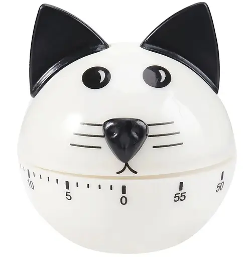 Таймер кухонный Moller 601007 Cat White (601007) (DAS301260) - фото 2