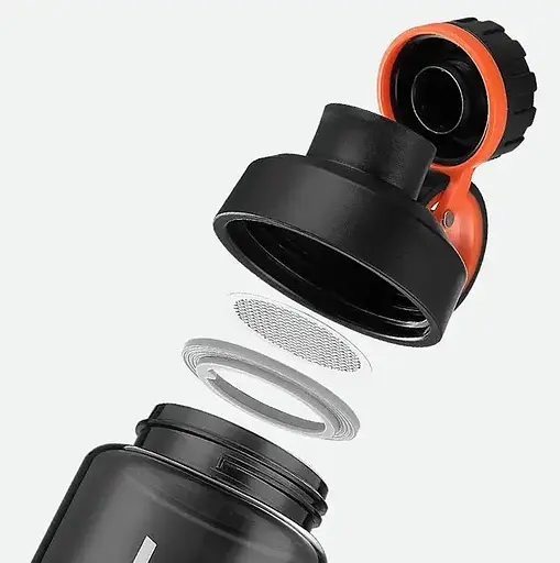 Пляшка для води Casno 800 мл KXN-1235 Чорна (KXN-1235_Black) - фото 3