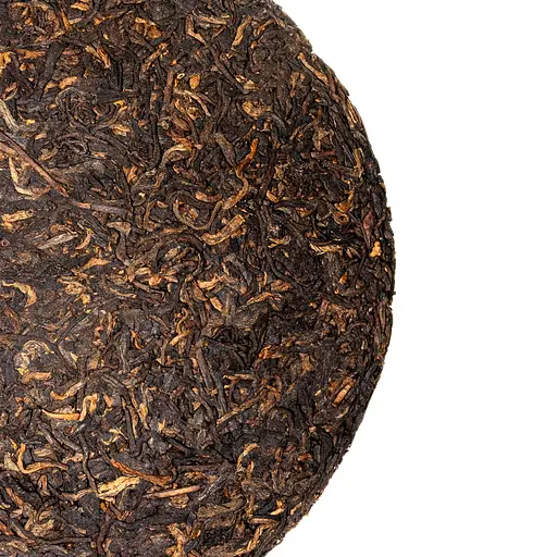 Шу Пуэр Мэнку Золотой Пух 2017 г, 357 г - 1 шт - фото 7