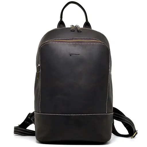 Кожаный женский рюкзак TARWA 27х36х13 см sum0026429 - фото 3