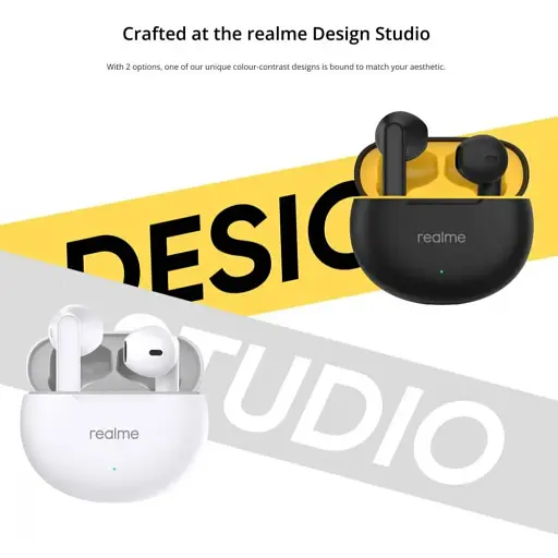 Навушники TWS Realme Buds T01 Black - фото 6