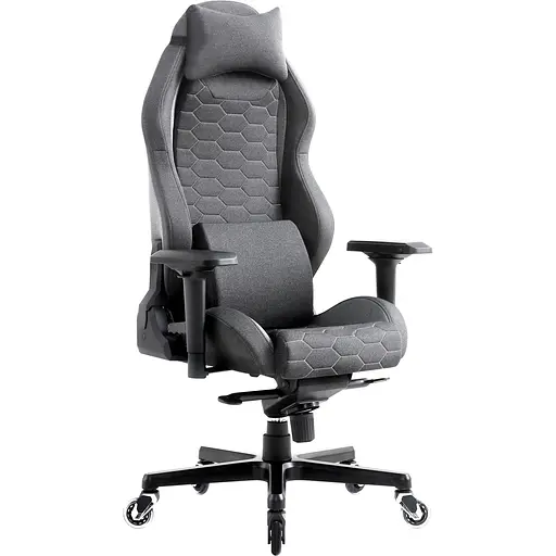 Геймерське крісло GT Racer X-3105 Fabric Dark Gray/Gray - фото 4