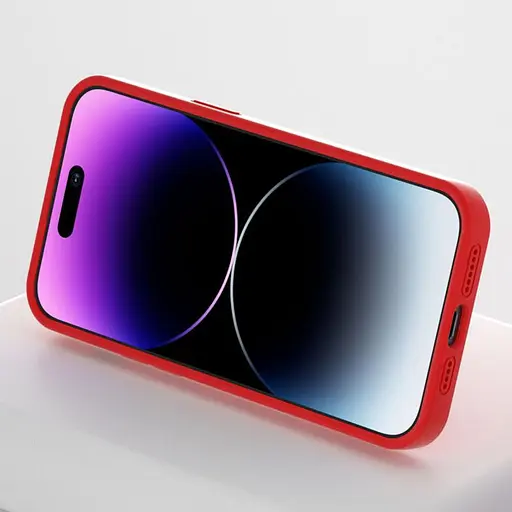 Чохол Epik Silicone Case Full Protective with Ring для Apple iPhone 16, 6.1 Red - фото 3