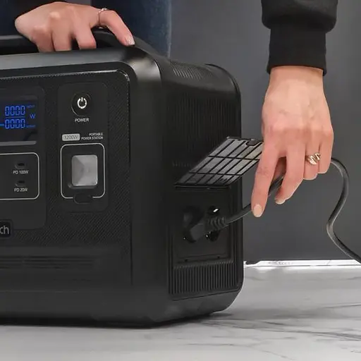 Зарядна станція портативна Choetech BS005 1200 Вт (960 Вт*годинник) - фото 5