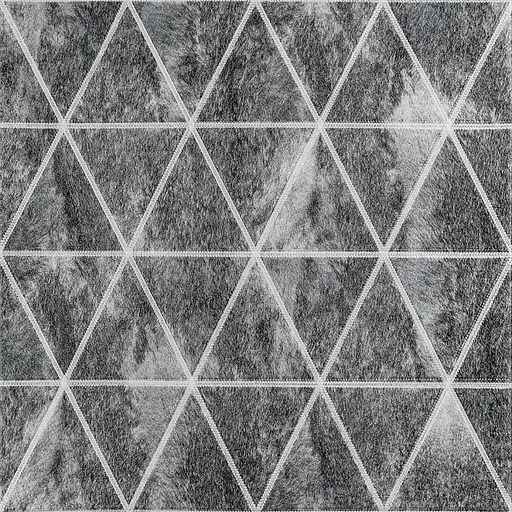 Панель стеновая 3D 700х700х4мм Ромбы серый винтаж SW-00002008 - фото 1