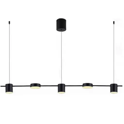 Світильник підвісний Friendlylight Motvikt PL5 Black FL5094 - фото 1