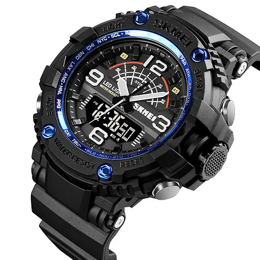 Наручний годинник чоловічий 1617BU blue Skmei acs0030679 - фото 2