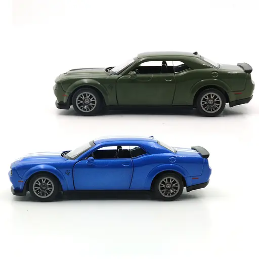 Автомодель TechnoDrive Dodge Challenger SRT Jailbreak 2022 синій, зелений (250949) - фото 4