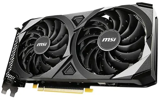 Відеокарта MSI RTX 3060 12Gb Ventus 2X OC LHR (RTX 3060 VENTUS 2X 12G OC) (GDDR6, 192 bit, PCI-E v4.0) Б/в - фото 2