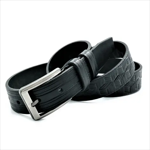 Ремінь шкіряний Le-Mon чоловічий 115-120х3,3 см acs0023792 - фото 2