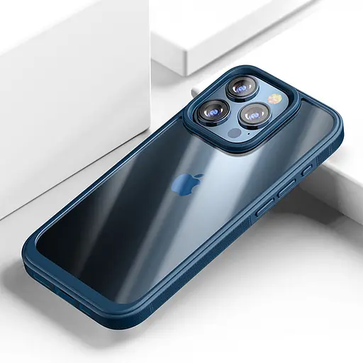 Чохол Epik TPU+PC Pulse для Apple iPhone 15 Pro Max 6.7 Blue - фото 4