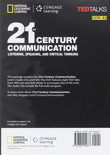 TED Talks: 21st Century Communication 3 Listening, Speaking and Critical Thinking Audio CD/D - фото 2