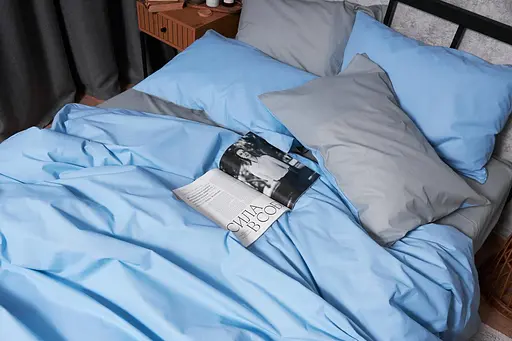 Комплект постільної білизни Moon&Star Бязь Gold Люкс Nordic Gray Дитячий 110x140 см наволочки 2x40x40 см - фото 8