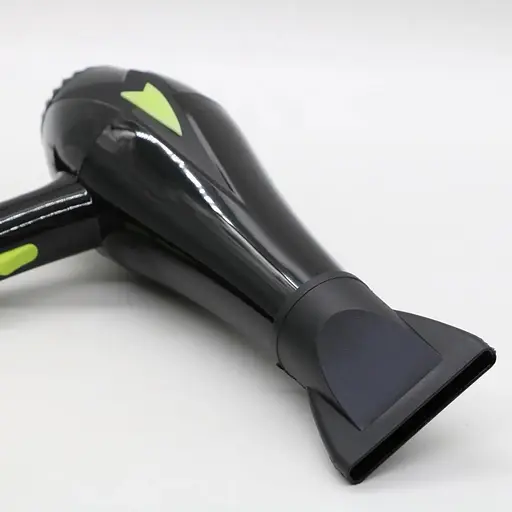 Фен стайлер Rainberg RB-2208 концентратор 3 швидкості 3 режими температури 7800Вт Чорний/Салатовий - фото 7