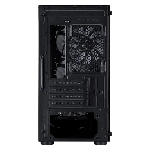 Корпус 1stPlayer X3-M-BK-4F1 Black без БЖ - фото 4