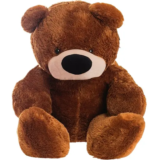 Великий ведмедик Alina Бублик 140 см коричневий