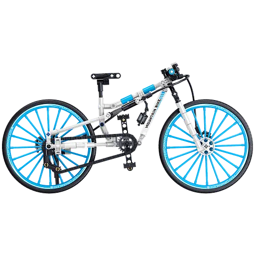 Конструктор велосипед  ZHEGAO MOUNTAIN BIKE спортивний  гірський 247 деталей - фото 1