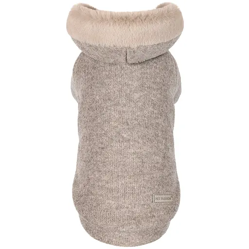 Толстовка для собак Flex Pet Fashion М сірий меланж