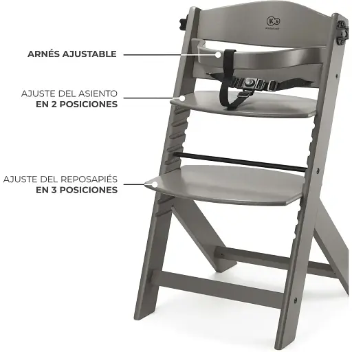 Стульчик для кормления Kinderkraft Enock Brown (KKKENOCBRWF0000) - фото 8